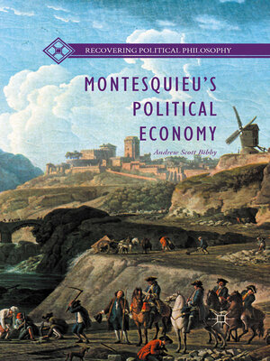 cover image of Montesquieu's Political Economy